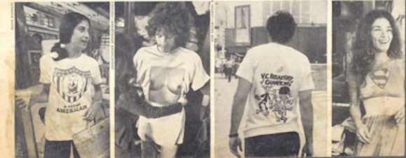 The origins of the Tits tee: Robert Watts + Products for Implosions Inc «  Paul Gorman is…
